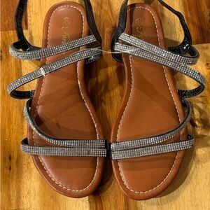 Brand new diamond rhinestone sandles